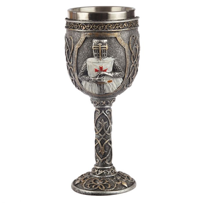 Knight Crusader Chalice / Goblet - Click Image to Close